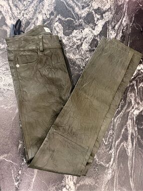 Zadig & Voltaire Olive Green Skinny Pants